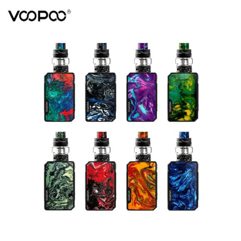 100% оригинальный набор VOOPOO Drag Mini TC с 5 мл/2 мл UFORCE T2 4400 мАч 117 Вт и GENE.FIT чип новые