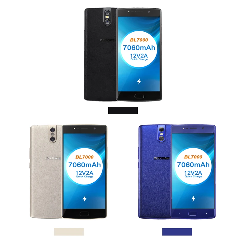 DOOGEE BL7000 5 &quotмобильный телефон FHD Android 7 0 mtk6750t восемь ядер 4G B 6 двойной 13MP Камера 7060