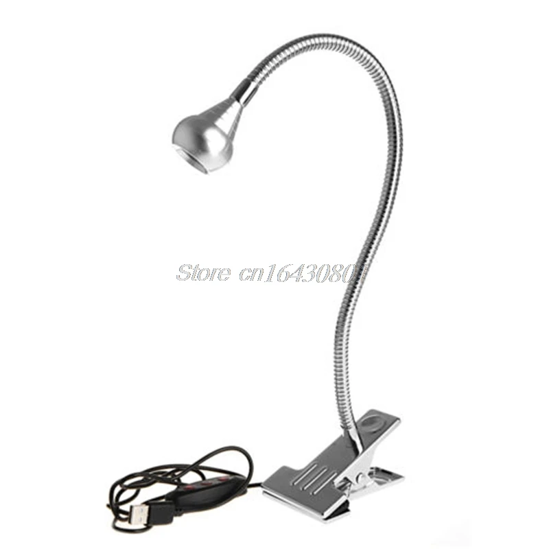 

Reading LED Light Lamp Lecture European USB LED Clip-on Beside Lit Lamp Bed Desk Light Flexible S08 Drop ship