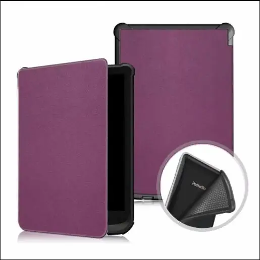 Тонкий Магнитный чехол для Pocketbook 627 616 632 funda Touch Lux 4 Basic 2 HD 3 + ручка|Чехлы планшетов и