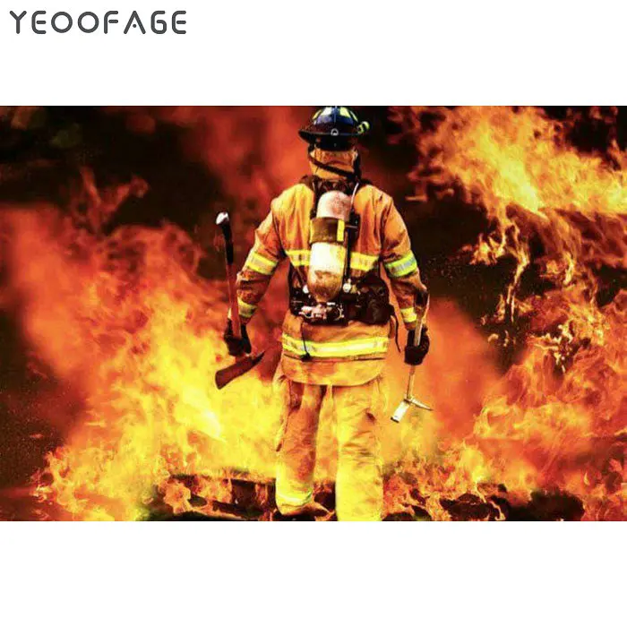 5D DIY Diamond Painting "Fireman" Diamond Embroidery Cross Stitch full