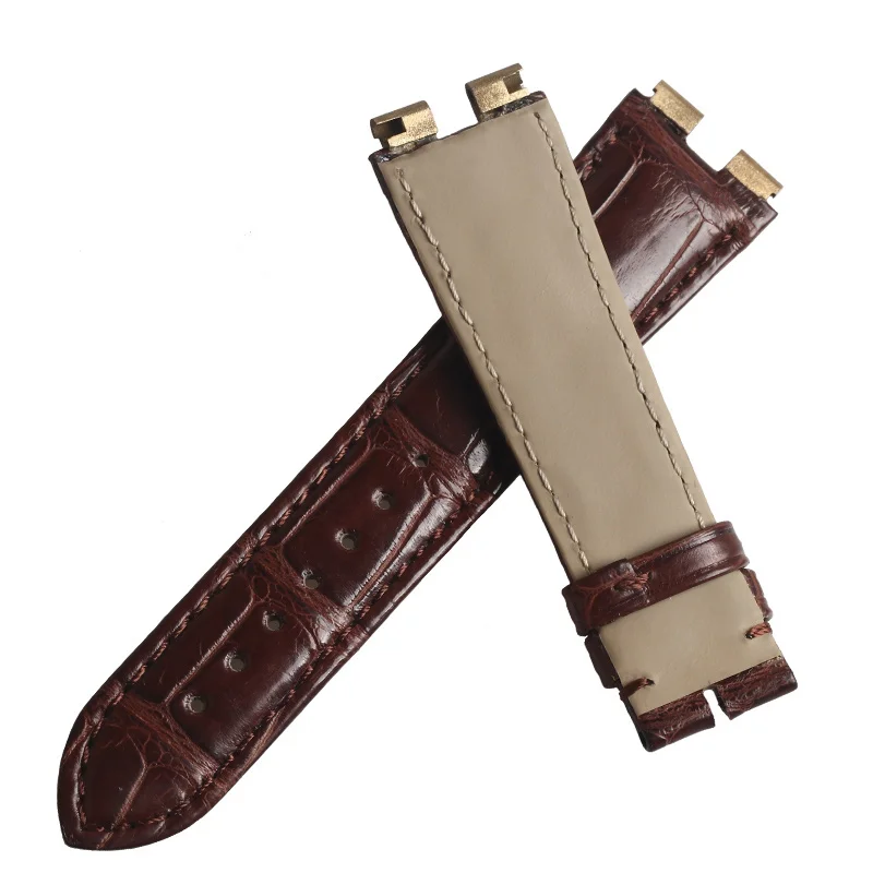 Мужские ремешки для часов WENTULA PIAGET G0A31159 Polo из крокодиловой кожи/крокодиловой