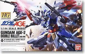 Genuine Bandai HG AGE 17 1/144 AGE-2 Double Bullet double gun flying shape up | Канцтовары для офиса и дома