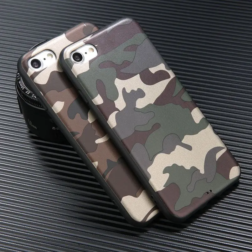 

Camouflage Color Silicone Couples Cases For iphone XR X XS Max 6 6S 7 8 Plus Cute Candy Color Soft Simple Fashion Phone Case