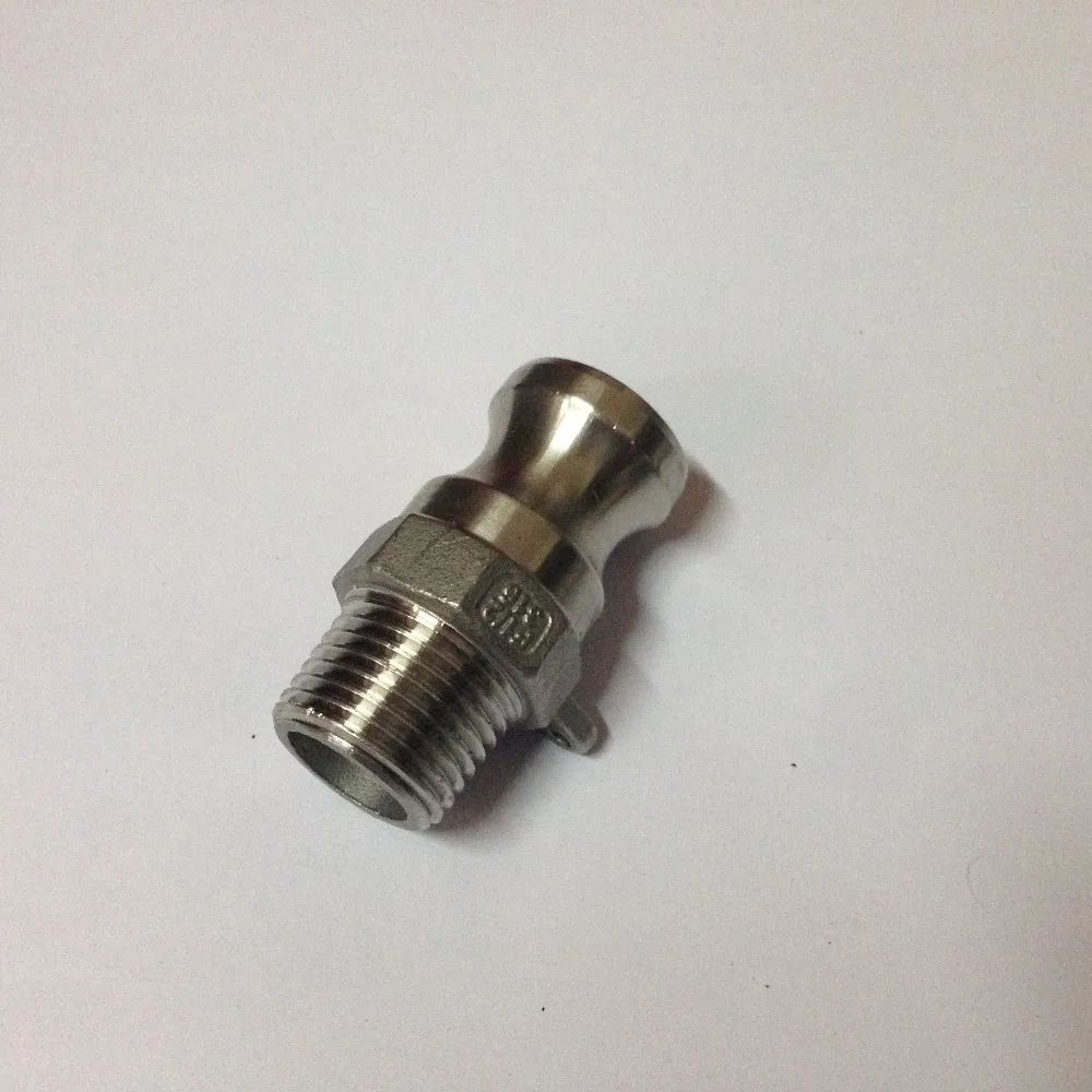 Camlock QD-1/" Тип F, нержавеющая сталь 316, Homebrew фитинг, 1/2" Мама NPT