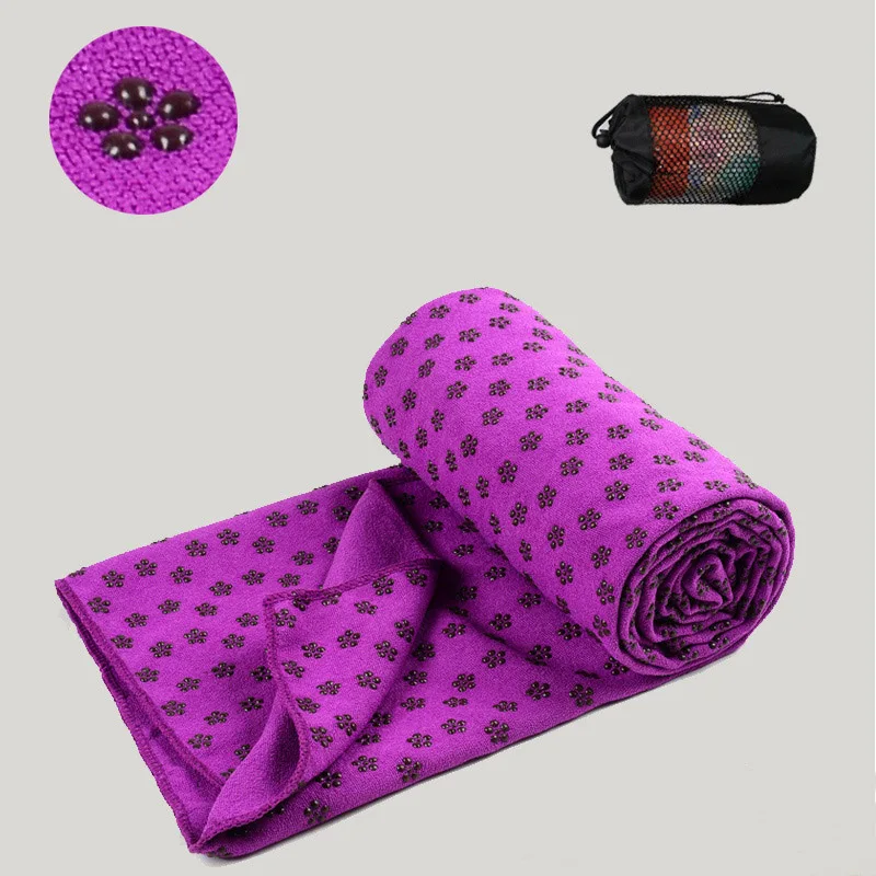 Good Quality 183*63cm Non Slip Yoga Towel Blanket 100 Microfiber Sweat