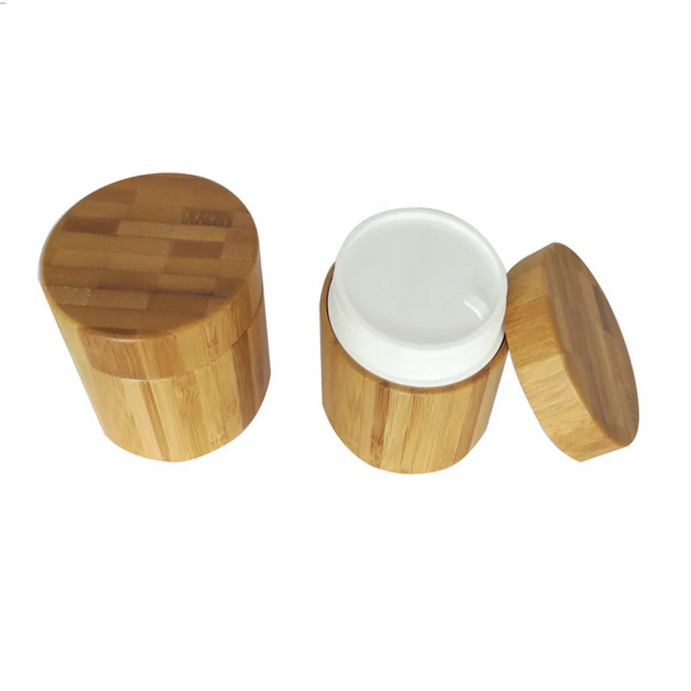 2ps 50g bamboo package container wood Cream Jar, cream jars cosmetic