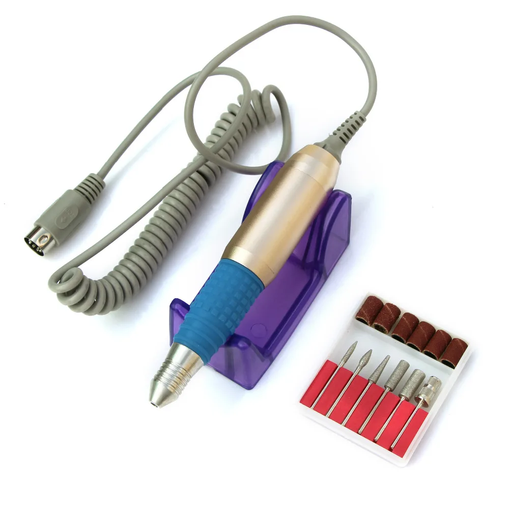 Профессиональный электрический аппарат для маникюра, 25000 об/мин, дрель, ручка для педикюра, пилочка для ногтей, инструмент для ухода за ногами