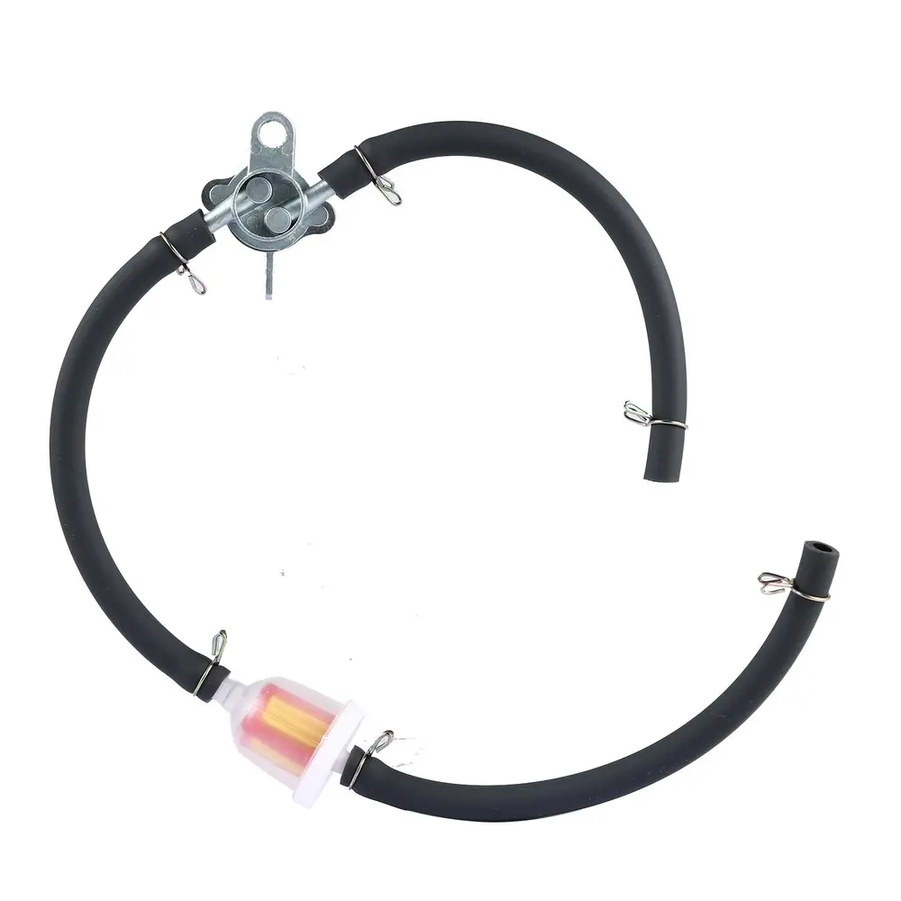 

Inline Fuel Tank Tap Petcock+Filter+Hose for Pit Dirt Bike ATV Motorcycle SUV Hot