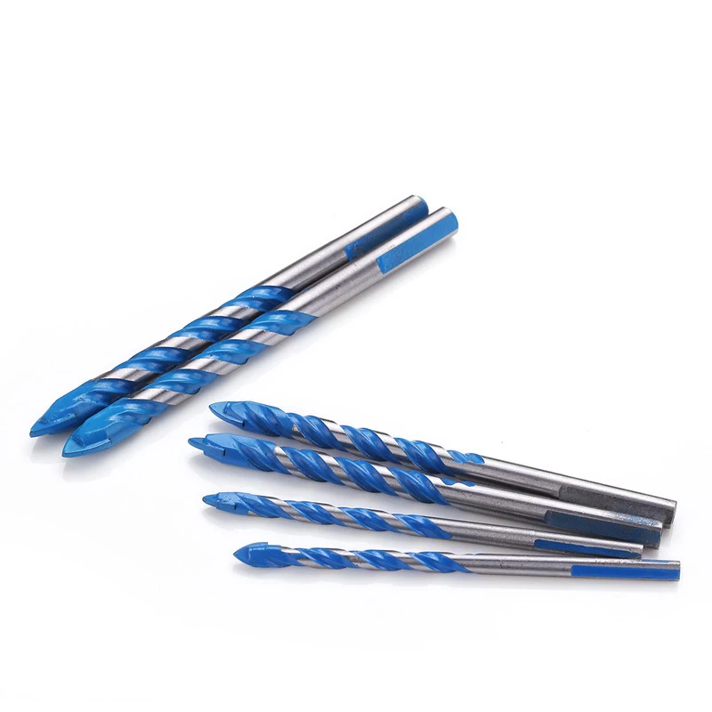 4pcs 6~12cm HSS Titanium  Carbide Drill Bit/Twist Drill Bit High Quality Power Drilling Tools for Wood Used For Stainless Steel