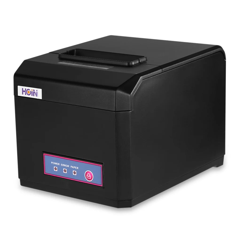 

Original HOIN HOP - E801 80mm 300mm/s USB + COM + LAN Thermal Printer for POS System