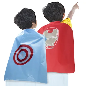 

Halloween Superhero Children Animation Play Costume Cartoon Hero Cloak Stage Performance Costumes Props Toys and Gifts