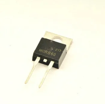 

10pcs/lot MUR860 U860 MUR860G TO-220 8A/600V ultrafast recovery diode new original In Stock