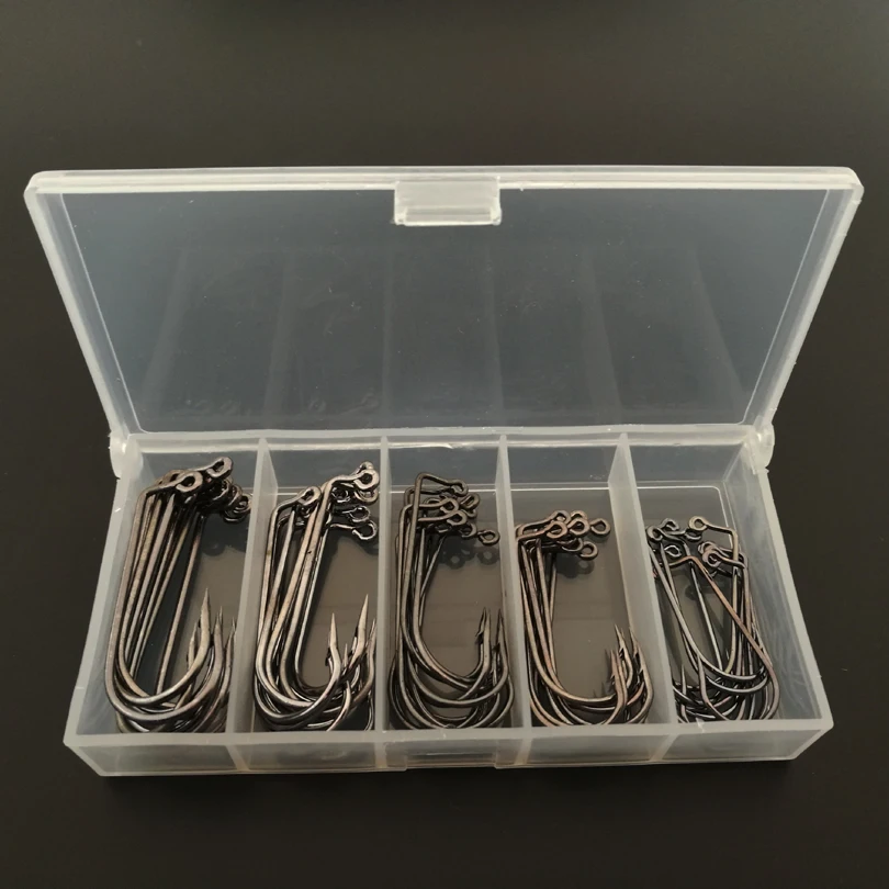 Gancho de Aço Ganchos de Água Pces Each Aberdeen Offset Gabarito Carbono Alto 90 Graus Haste Dobrado Salgada 2 1 - 0 3 50 Size10pcs 2 gancho de aço carbono alto 90 graus