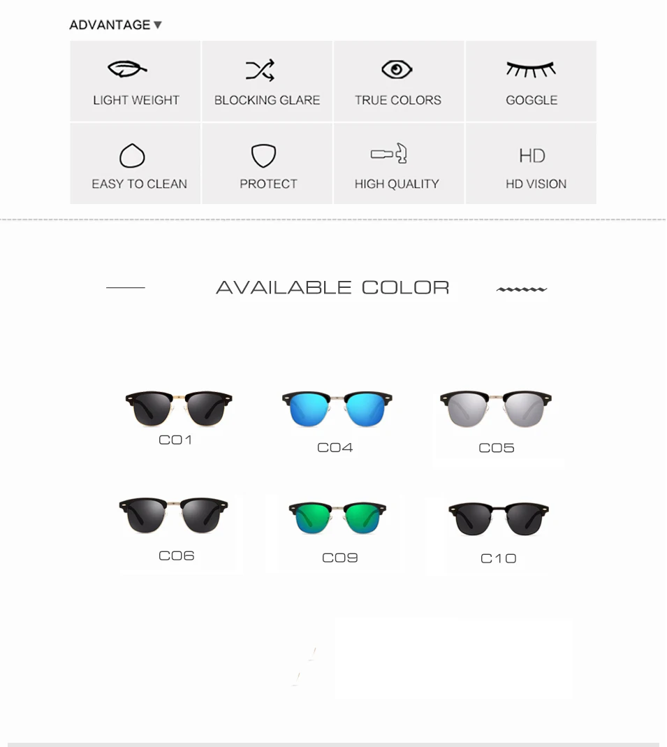 AOFLY, классические поляризационные солнцезащитные очки, поляризационные, для мужчин и женщин, брендовые, дизайнерские, зеркальные, солнцезащитные очки, модные, Gafas Oculos De Sol