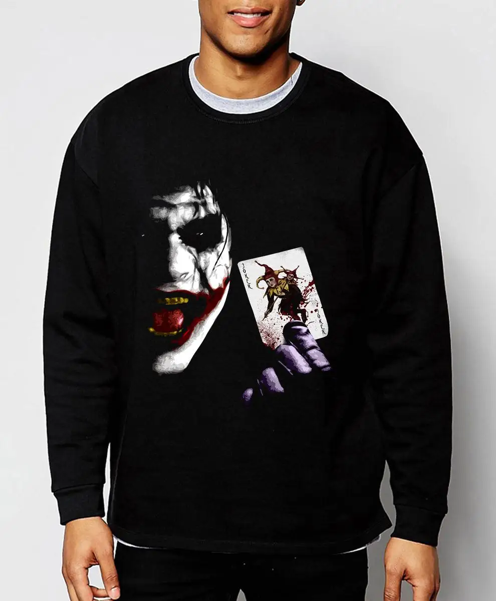Joker Heath Ledger Batman 2 The Dark Knight Rises 2019 new spring winter fashion men sweatshirt hoodie cool streetwear tracksuit HTB15OdSPVXXXXbgaXXXq6xXFXXXg - Joker Heath Ledger Batman 2 The Dark Knight Rises 2019 new spring winter fashion men sweatshirt hoodie cool streetwear tracksuit