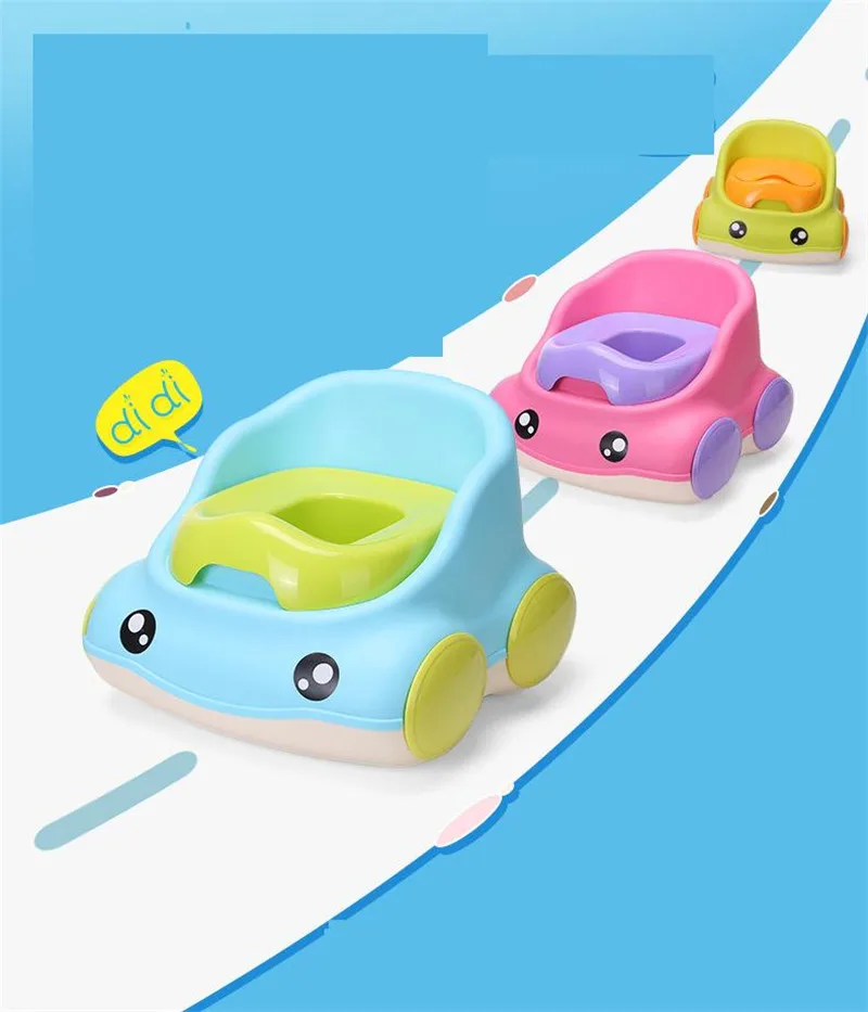 0-9 Years Old Kids Cute Car Toilets Baby Portable Toilets Training Bebe Potties&Seats Baby Girl's WC Baby Boy's WC MT004809