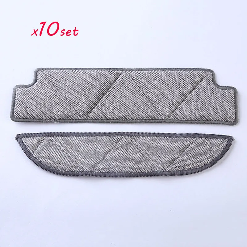 10 set Mopping Cleaning cloth Dishcloth dishrag For Ecovacs Winbot W710 W730 TBW60TG TBW61 WRN60 WRN70 Replacement (2)