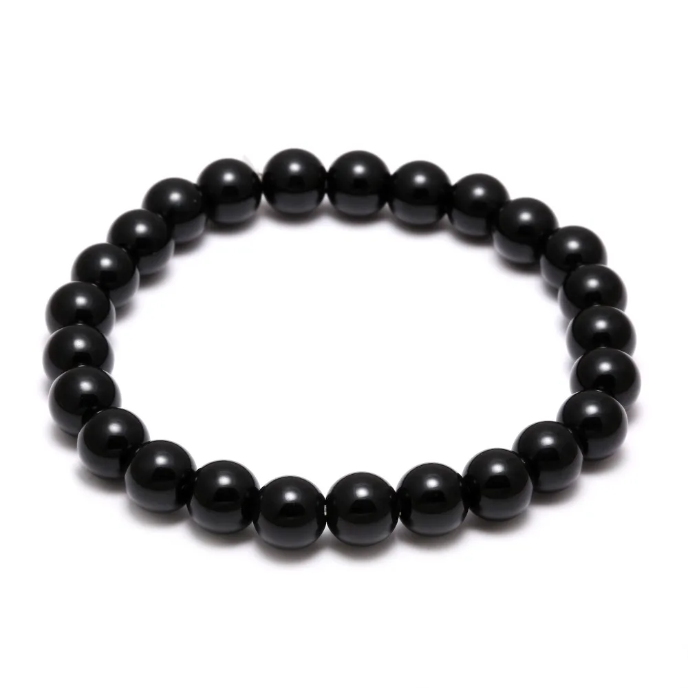 Black Natural Stone Beads Black Natural Stone Beads
