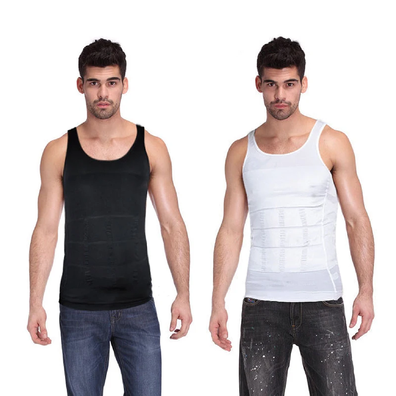 

Man's Body Shaper Vest Keep Muscle Abdomen Waist Compression Fitment Shirt