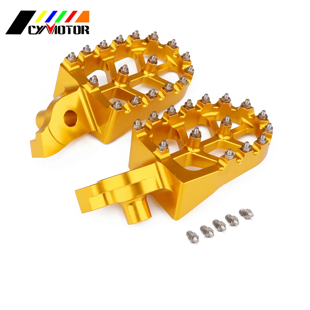 ЧПУ подножки мотоцикла Мото подножек для SUZUKI RMZ450 2005 2006 2007 RMZ250 2008 2009 РМЗ 250 450