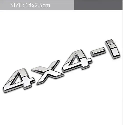 3D Автомобильные наклейки Стайлинг автомобиля металлический значок 2 5 4x4 i эмблема