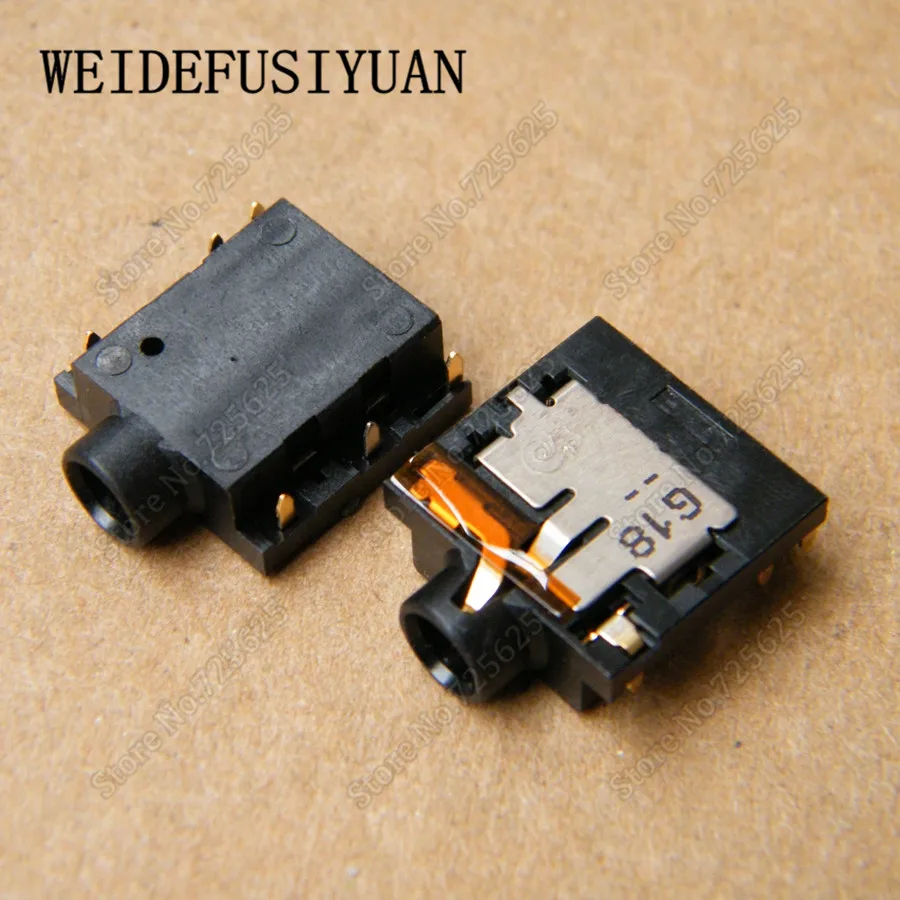 Laptop Notebook 6pin Audio Jack Socket Connector Headphone MIC Port