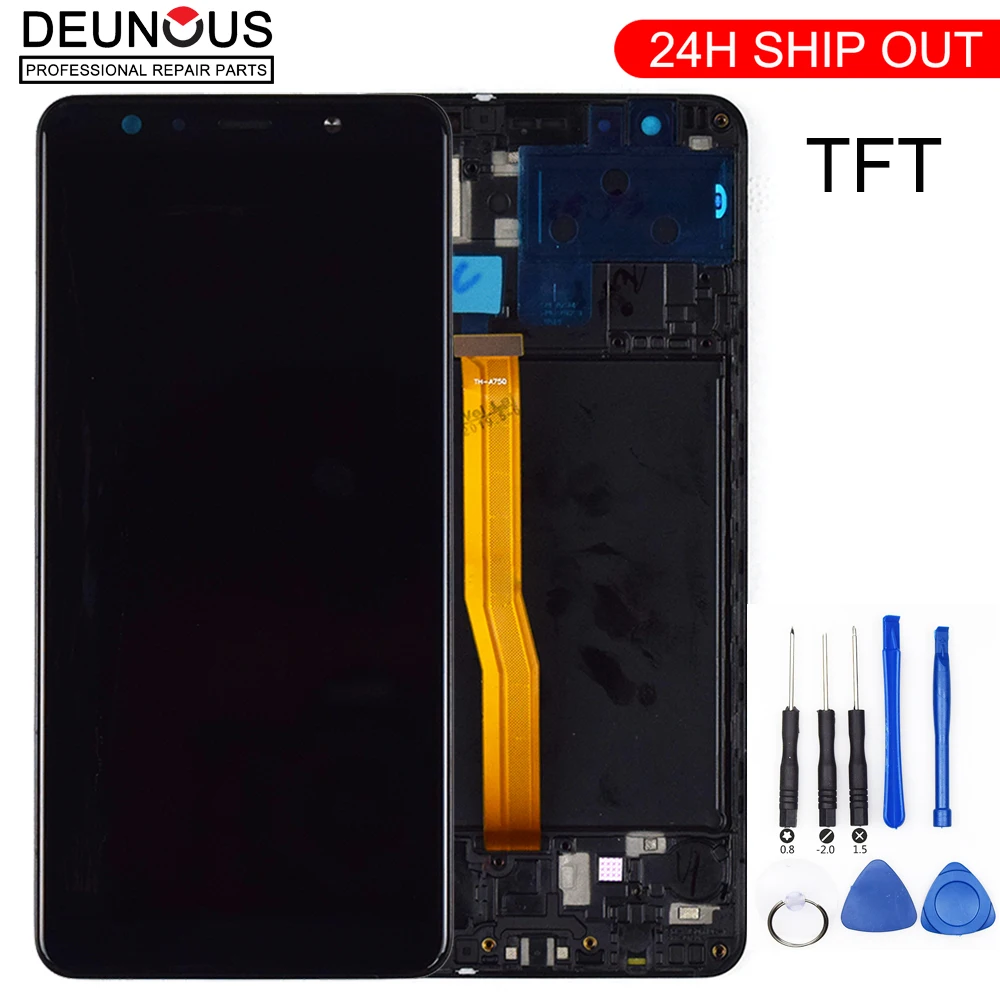 

New 6.0'' TFT for SAMSUNG Galaxy A7 2018 SM-A750F A750F A750 LCD Display Touch Screen Digitizer Assembly