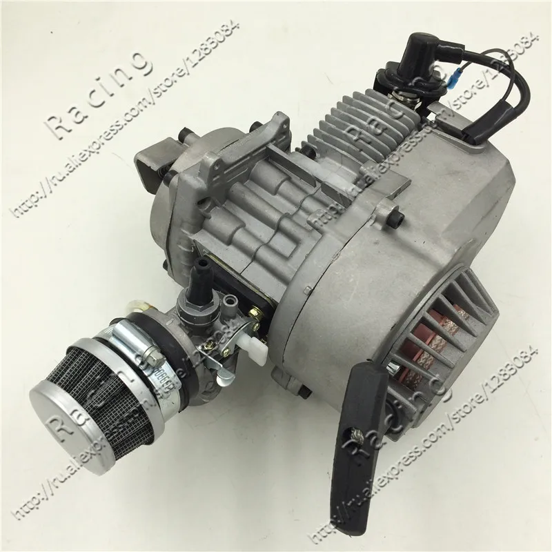 

47-49cc Mini Moto Engine air cooled 2 stroke Aluminum Pull Starter for pocket bike
