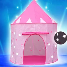 Playhouse Portable Children Kids Play Hut Outdoor Garden Folding Toy Tent Pop Up Girl Princess Castle Play Tent