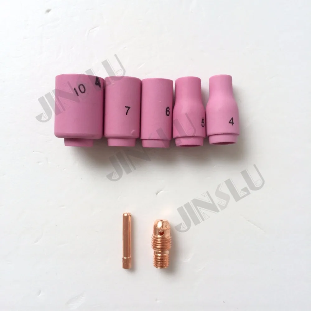 

Free Shipping TIG Consumables WP-9 Ceramic Nozzle & Collet Body 1.6mm Collet 1.6mm 20pcs