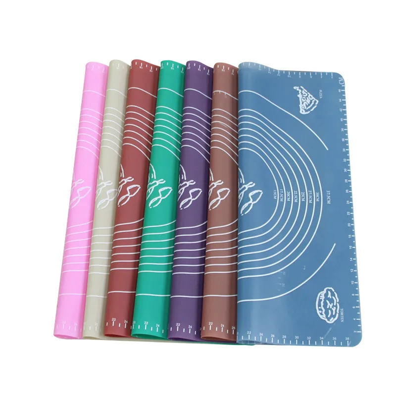 Buy 1PC Silicone Roll Cut Mat Square Rolling Cutting