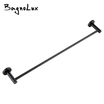 

Matt Black Wholesale Promotion Solid Brass Single Towel Bar Holder Folding Arm Space Saving Wall Mount 1 One Lever Towel Bars