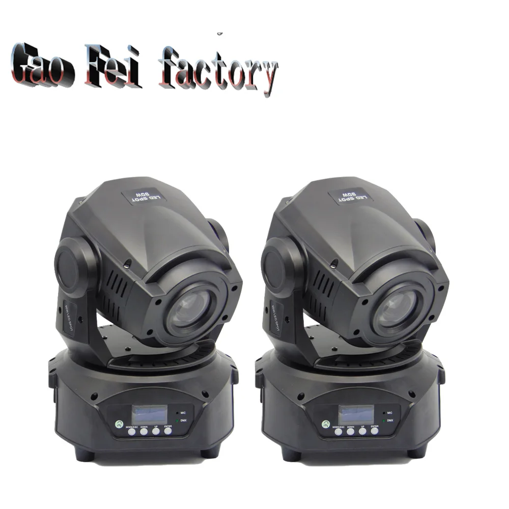 

2pcs/lot 90W LED Moving Head Spot Stage Lighting 16DMX Channel Hi-Quality Hot Sales 90W Prism Led Moving Light New Design