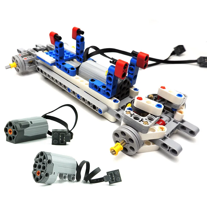 Technic Car chassis set Parts Electric Power Functions Medium Motor + Servo Motor Building Blocks Compatible with legoes DIY Toy Technic Car chassis set Parts Electric Power Functions Medium Motor + Servo Motor Building Blocks Compatible with legoes DIY Toy