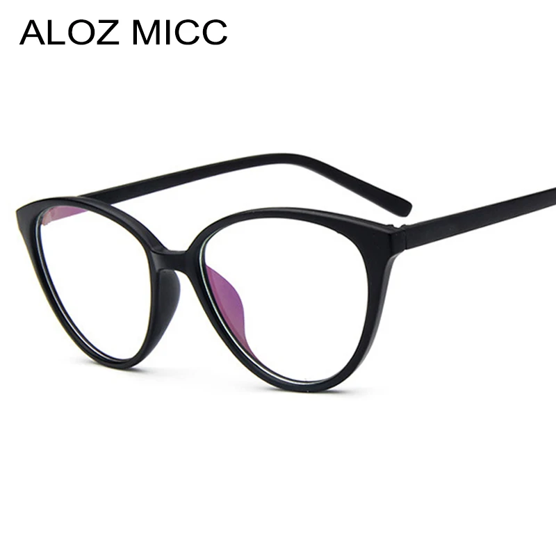 

ALOZ MICC Retro Luxury Cat Eye Clear Glasses Frame Women Vintage Ladies Eyeglasses Spectacle Frames UV400 Glasses Q272