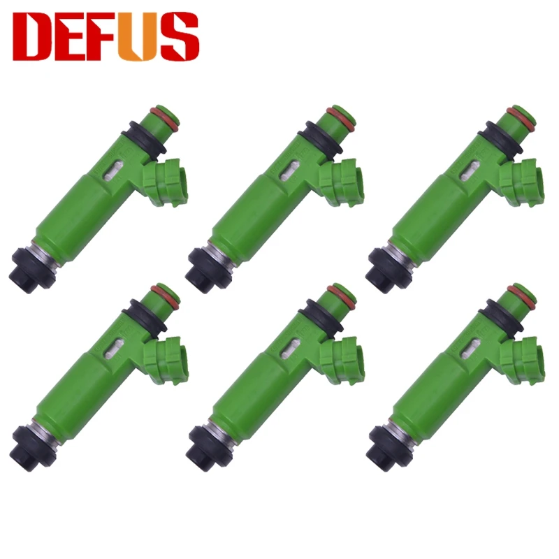 

6pcs Fuel Injector For Mitsubishi Montero Sport 3.0L 6G72 1998-2003 MD332733 195500-3170 Nozzle Injection Injectors Car Fuel Kit