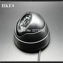 HKES 4pcs High Quality AHD Camera Color CMOS 1500TVL 1.3MP 24 IR LED Night Vision Dome Camera Indoor Free Shipping