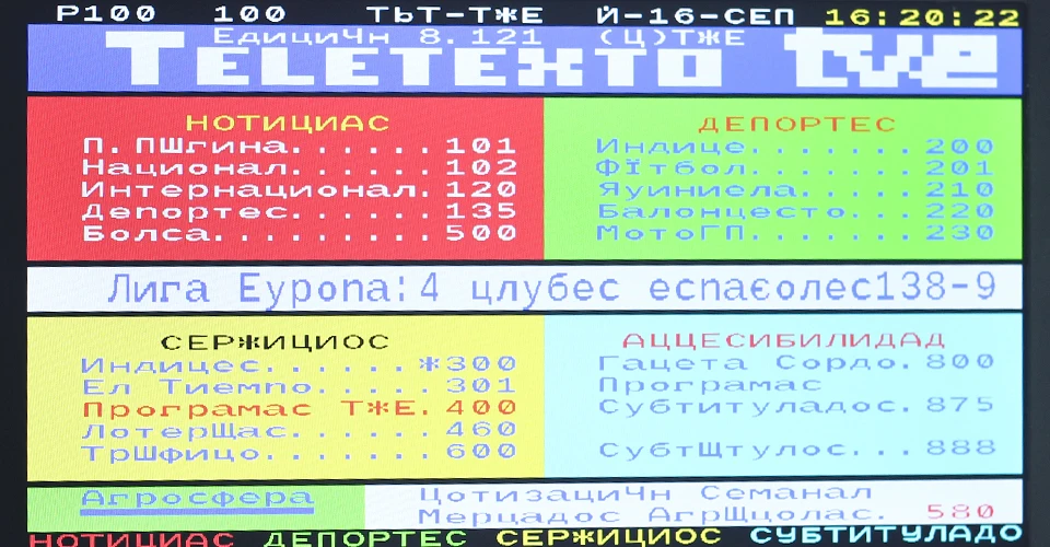 August Mini Television support Russain