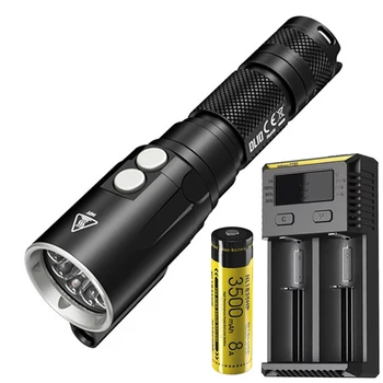 

NITECORE DL10 Dive torch CREE XP-L HI V3 LED max 1000 lumen beam distance 223 meter waterproof 30m dive flashlight with battery
