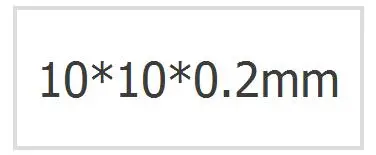 Платиновый электрод 10*10*0,1 мм Платиновый лист электрод PT электрод Платиновый лист помощник электрода - Цвет: Многоцветный