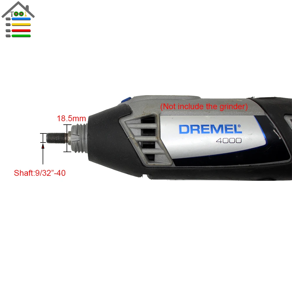 Многофункциональный Быстрозажимной патрон 9/3"-40 для оригинальных вращающихся инструментов Dremel 4000 3000 мини-сверла патроны аксессуары
