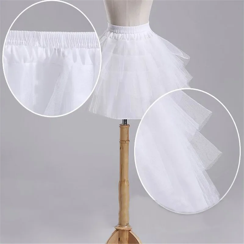2017-Brand-New-Stock-White-Black-Ballet-petticoat-Wedding-Accessories-Short-Crinoline-Petticoat-Bridal-Lady-Girls (2)