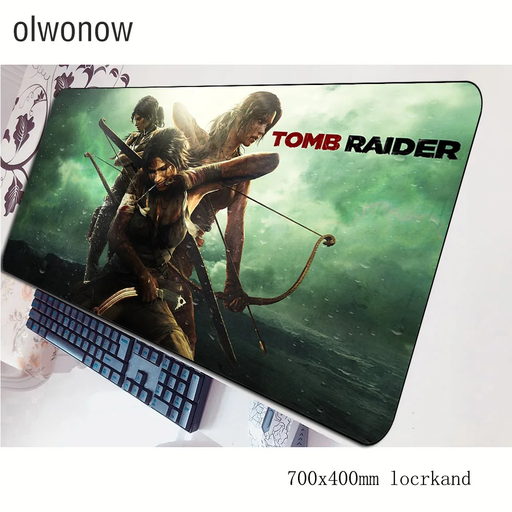 Tomb Raider Mouse Pad Personality Computer Mat 70x40cm Gaming Mousepad