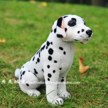 25 см на корточках пятнистый собака далматин игрушка кукла подарок w4584