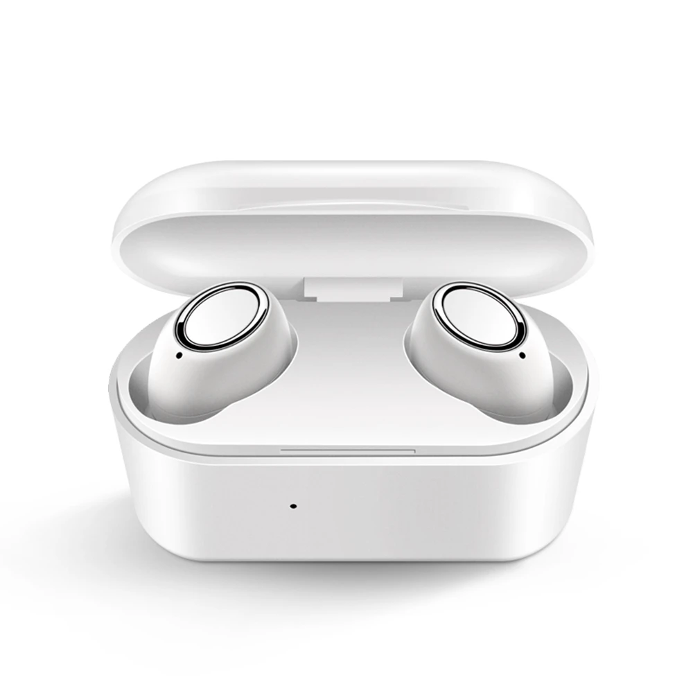 

TWS Portable Bluetooth V5.0 Earphones Wireless In-ear Music Headset Hifi Stereo Sport Earphone with Charging Case