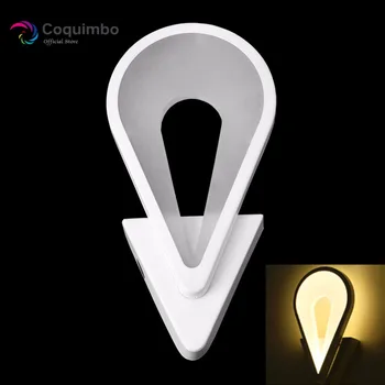 

Creative Acrylic Warm White Light Wall Lamp Bedroom Bedside Light Living Room Balcony Aisle Corridor Lamp Wall Mounted Sconce