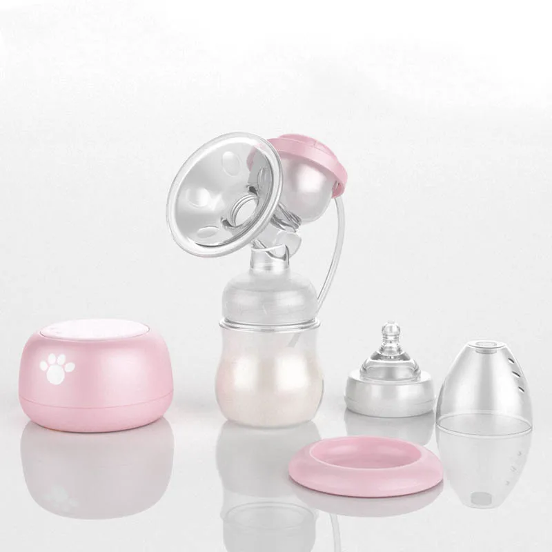 Electric Breast Pump Breast Bilateral Dual-frequency 9 Gears Adjustment Milk Pump with Battery BM88