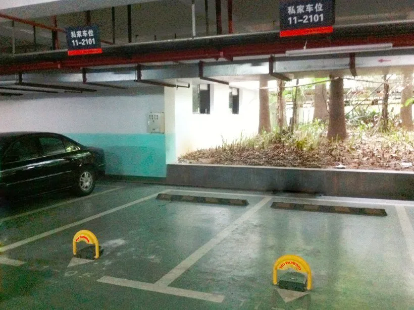 Автоматический парковочный барьер безопасности замок