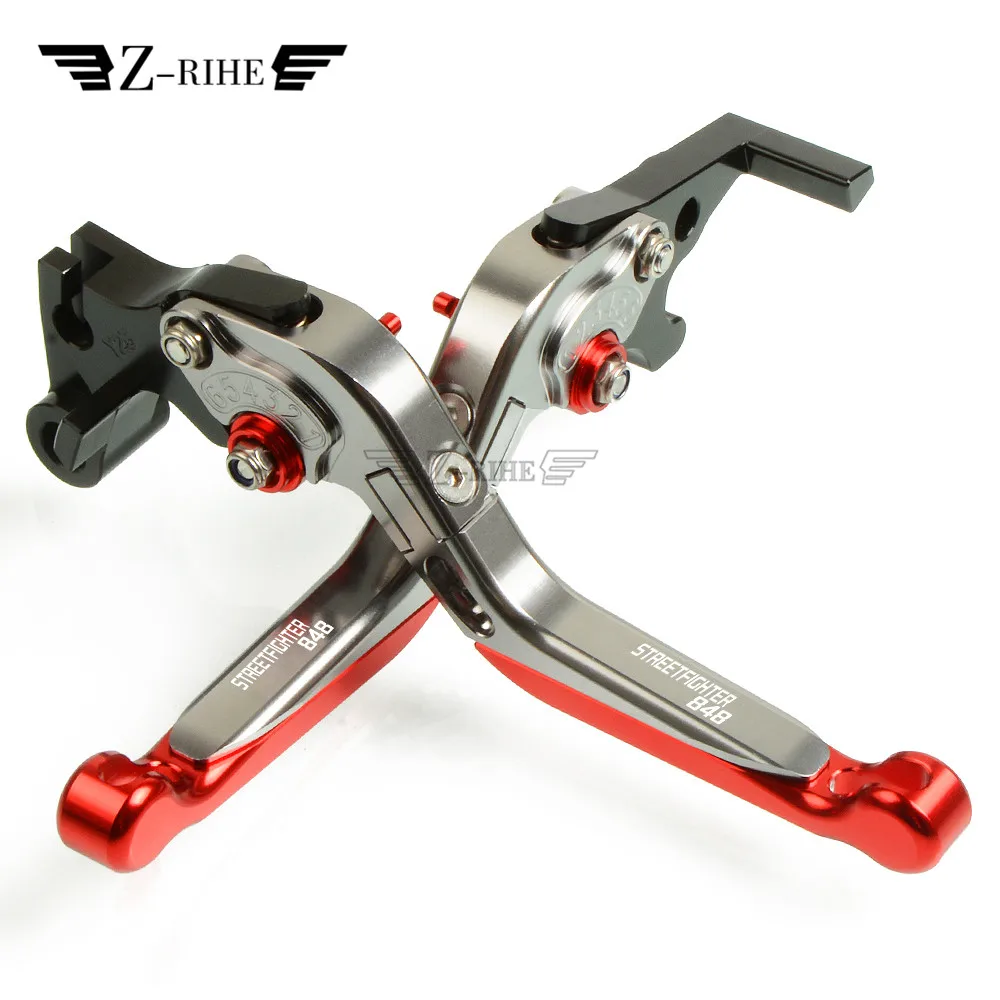 CNC алюминиевый мотоцикл для Ducati STREET FIGHTER 848 2012 2015 мото рычаг аксессуары
